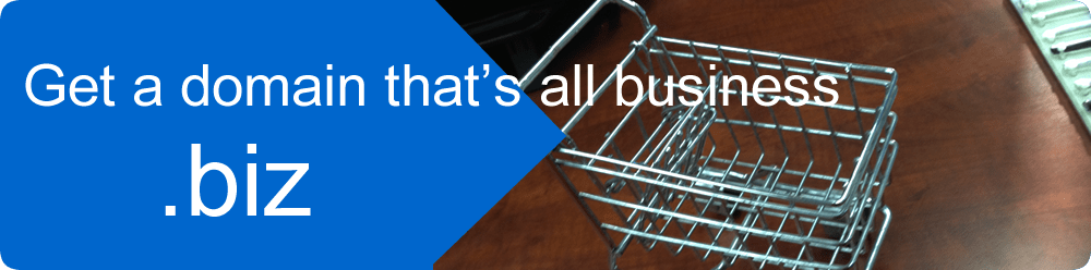 biz domain registration