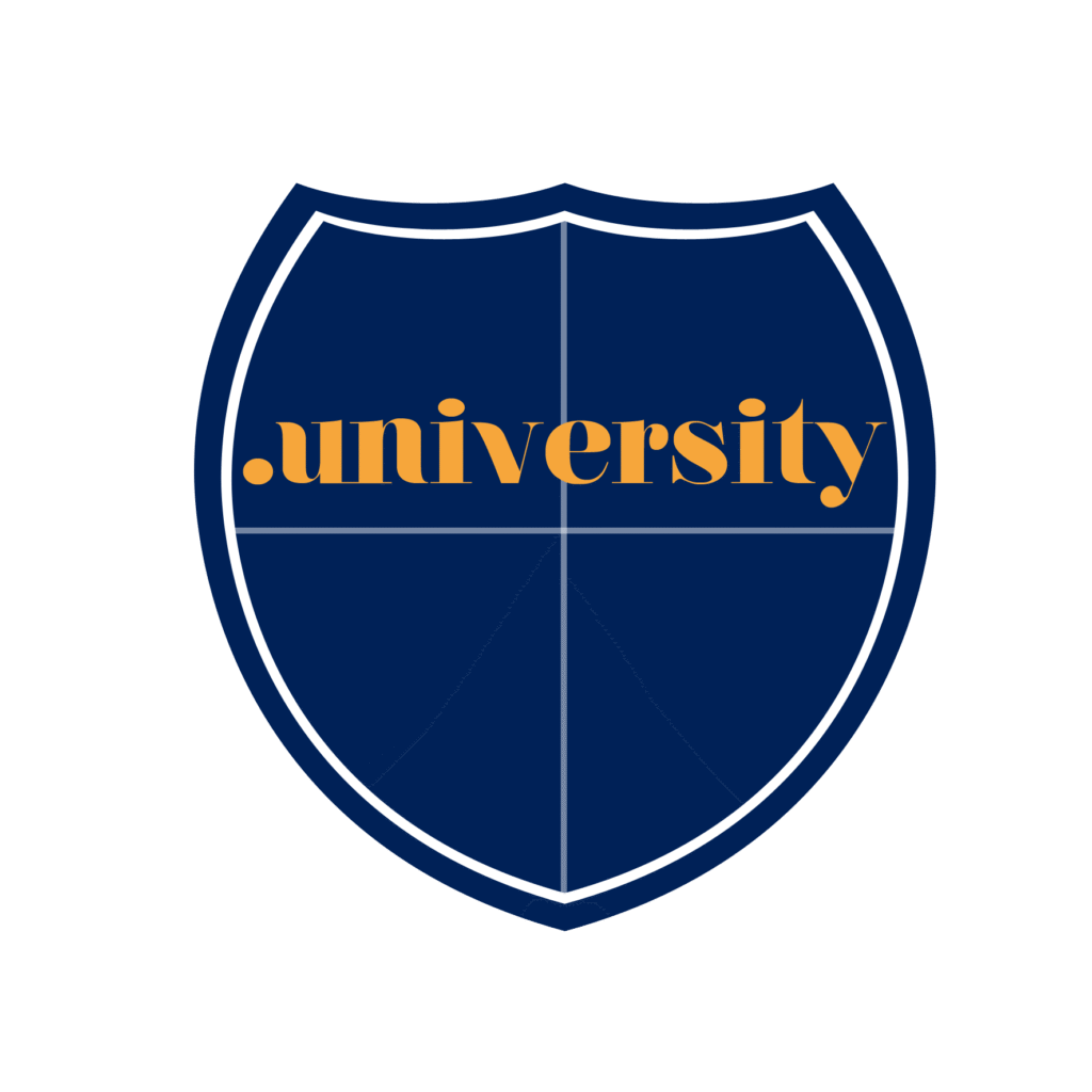 university domain registration logo