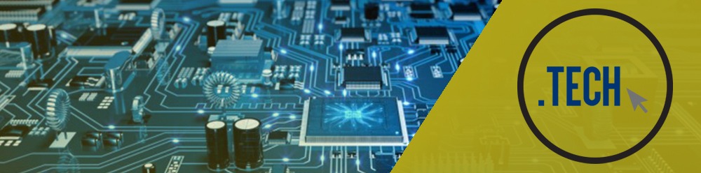 tech domain registration banner